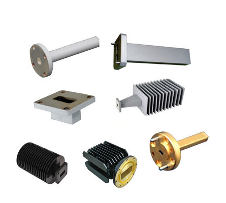 Low Insertion Loss High Power Tolerance Wide Frequency Coverage Waveguide Components for RF Microwave Systems