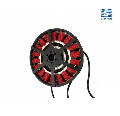 স্থিতিশীল ইউএভি ফ্লাইটের জন্য N52H নিওডিমিয়াম ম্যাগনেট এবং ডুয়াল বল বিয়ারিং সহ উচ্চ-নির্ভুল ব্রাশলেস ড্রোন মোটর