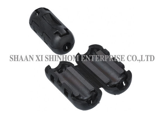 নলাকার Ferrite বিভক্ত কোর, Ferrite ইএমআই দমন কেবল তারের স্ন্যাপ