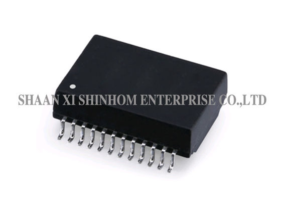 ফায়ার Retardant এসএমটি ল্যান ট্রান্সফরমার ফেরাট কোর Coils RoHS সম্মতি