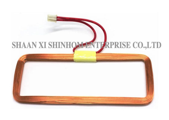 125KHZ আরএফআইডি অ্যান্টেনা এয়ার কোর কুণ্ডলী, Coreless / Bobbinless কুণ্ডলী তামা উইন্ডশীল্ড প্রবাহক